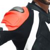 Dainese AVRO 4 2PCS kombinéza černá/fluo-červená/bílá vel.48